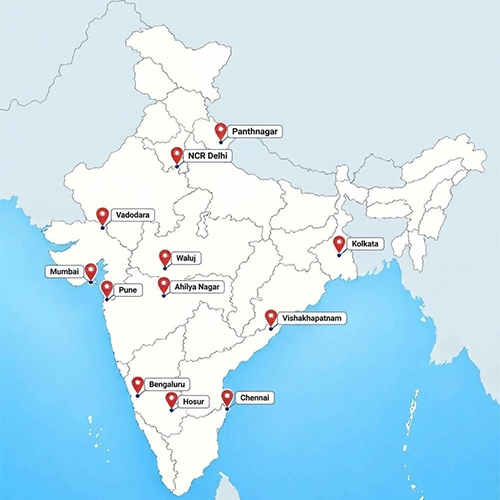 Global and India Logistics Network Map